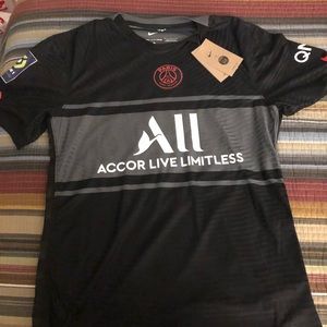 Authentic Paris Saint Germain third kit 2021/2022